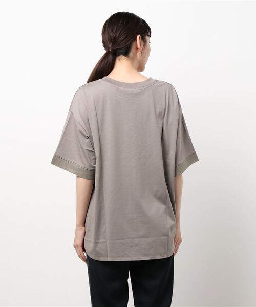 「enchainement」 半袖Tシャツ フリー オフホワイト レディース_画像3