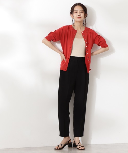 「N.（N. Natural Beauty Basic）」 ニットカーディガン MEDIUM オフホワイト レディース_画像5