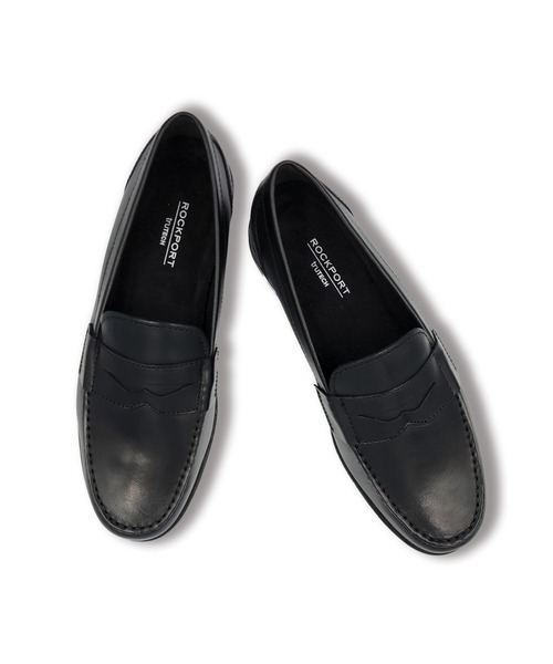 「ROCKPORT」 ローファー 25.0cm ブラック メンズ_画像4