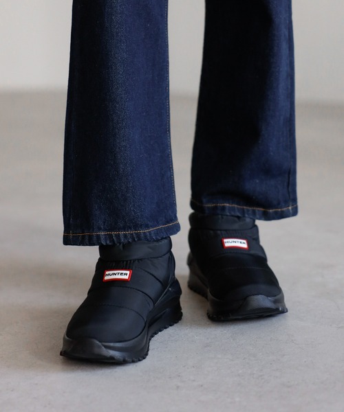 HUNTER（ハンター） スリッポン 「HUNTER」PUFFED TRAVEL FLOW TRAINER