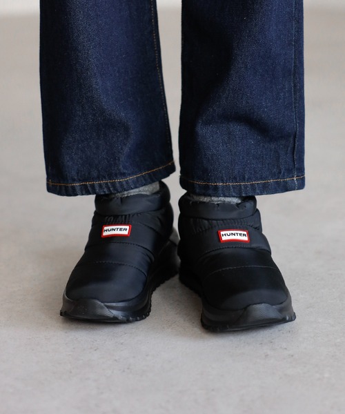 HUNTER（ハンター） スリッポン 「HUNTER」PUFFED TRAVEL FLOW TRAINER