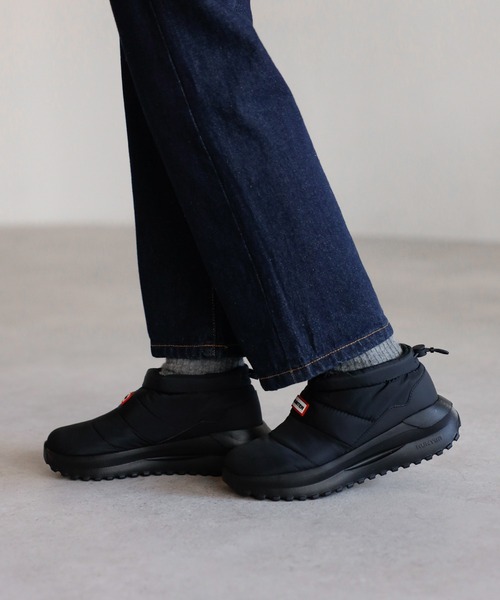 HUNTER（ハンター） スリッポン 「HUNTER」PUFFED TRAVEL FLOW TRAINER
