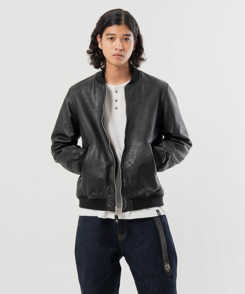 Schott N.Y.C（ショット） ma1 ma-1 SCHOTT-BOWERY JACKET メンズ