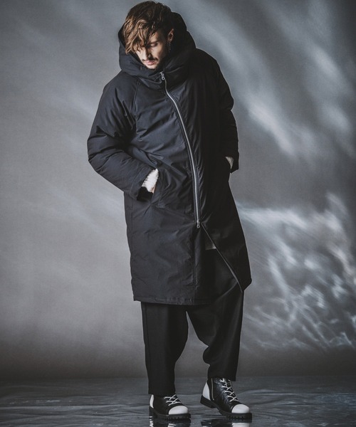 NO ID.（ノーアイディー） コート ONE SIZE ブラック メンズ