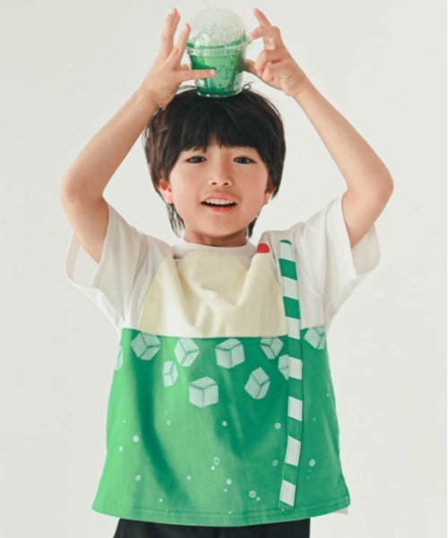 nicohrat（ニコフラート） tシャツ クリームソーダTシャツ キッズ