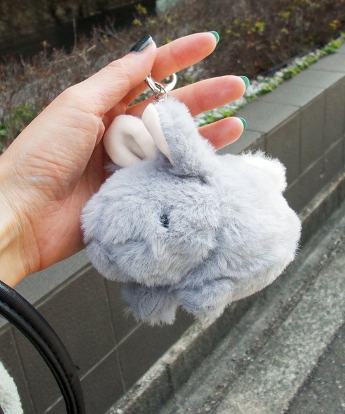 Fashion Letter（ファッションレター） チャーム ふわふわウサギ