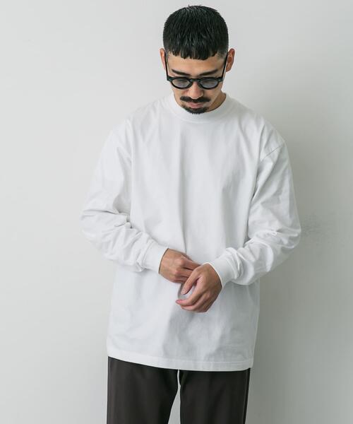 「HANES」 長袖Tシャツ X-LARGE グレー メンズ_画像2