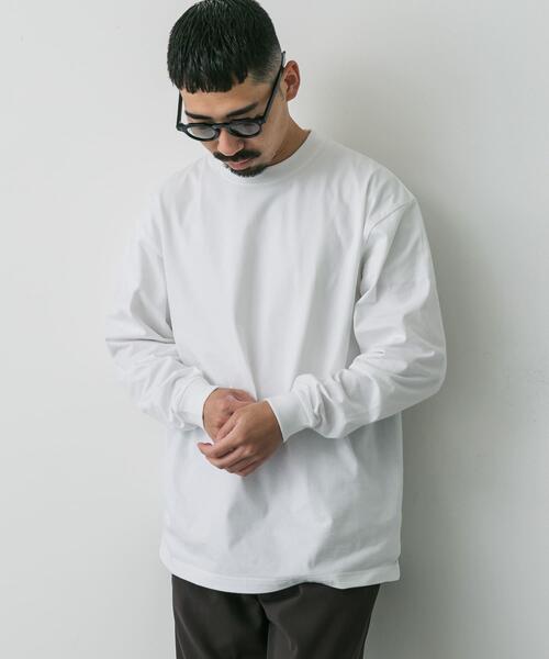 「HANES」 長袖Tシャツ X-LARGE グレー メンズ_画像5