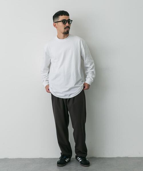 「HANES」 長袖Tシャツ X-LARGE グレー メンズ_画像7