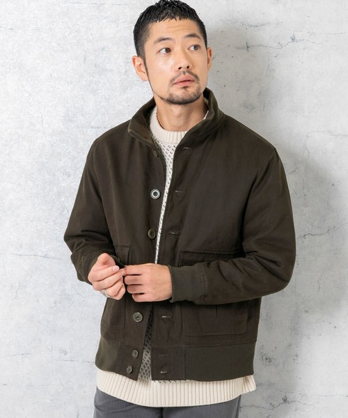 「URBAN RESEARCH ROSSO MEN」 ブルゾン LARGE ベージュ メンズ_画像7