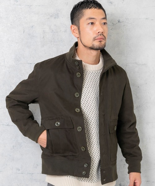 「URBAN RESEARCH ROSSO MEN」 ブルゾン LARGE ベージュ メンズ_画像8