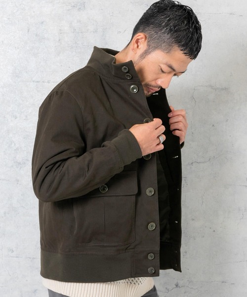 「URBAN RESEARCH ROSSO MEN」 ブルゾン LARGE ベージュ メンズ_画像9