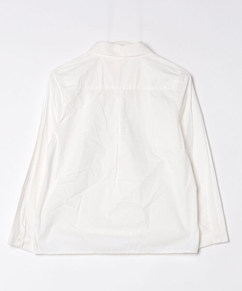 「chambre de charme」 長袖ブラウス FREE ホワイト レディース_画像2