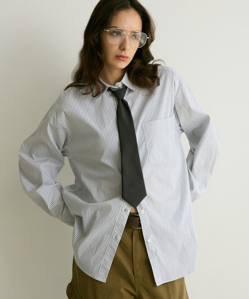 PBLIM シャツ 「UNISEX」ネクタイセットシャツ メンズ レディース