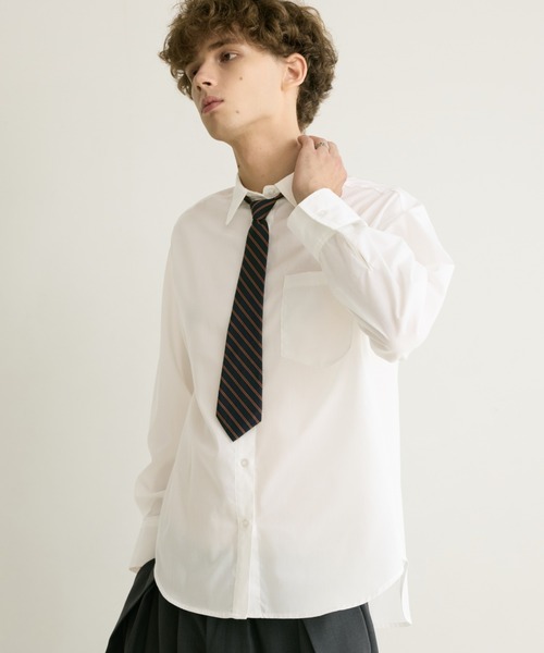 PBLIM シャツ 「UNISEX」ネクタイセットシャツ メンズ レディース