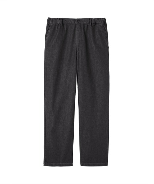 無印良品（MUJI） ジーンズ 紳士 洗いざらしデニムイージーパンツ 黒