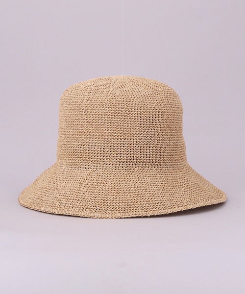 「CA4LA」 ハット ONESIZE グレー レディース_画像4