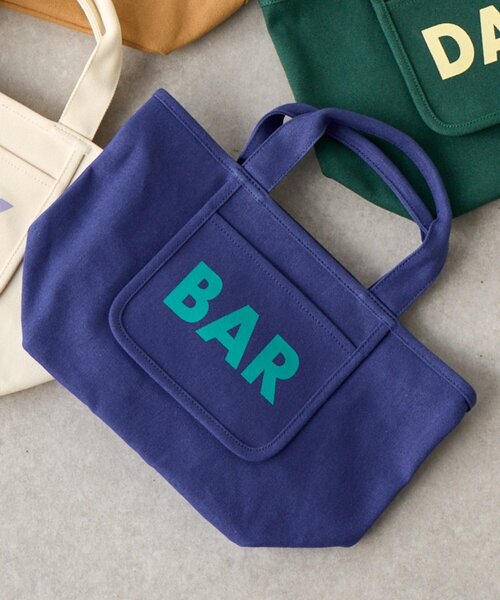 ロゴプリント ハンドバッグ BIRTHDAY BAR（バースデイバー） ハンドバッグ キャンバスロゴプリント