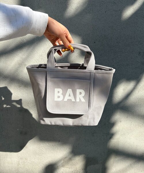BIRTHDAY BAR（バースデイバー） ハンドバッグ キャンバスロゴプリント