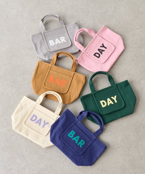BIRTHDAY BAR（バースデイバー） ハンドバッグ キャンバスロゴプリント