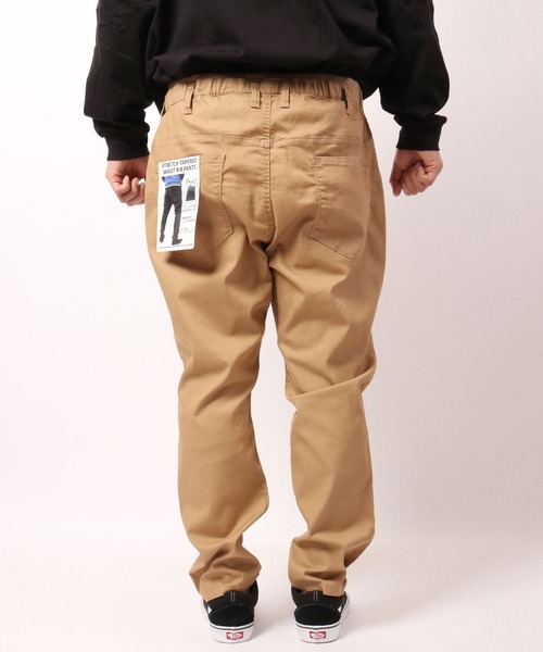 「ROOT THREE」 サルエルパンツ 2L ブラック メンズ_画像7