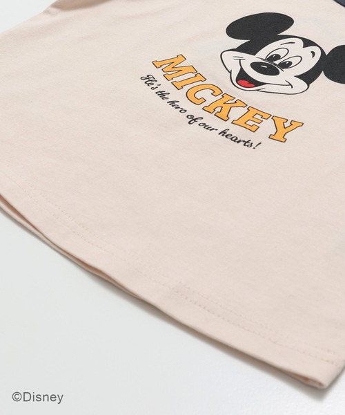 Disney（ディズニー） tシャツ 「ディズニー」ミッキーマウス/ラグラン