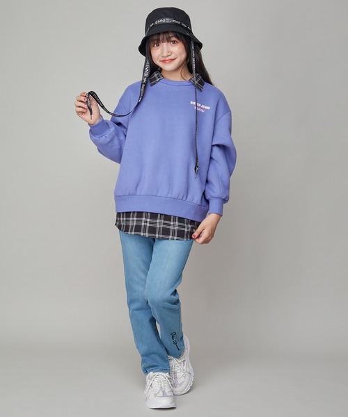 「SISTER JENNI」 「KIDS」スキニーパンツ 150cm ネイビー キッズ_画像2