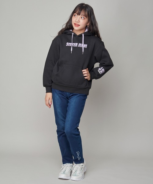 「SISTER JENNI」 「KIDS」スキニーパンツ 150cm ネイビー キッズ_画像3