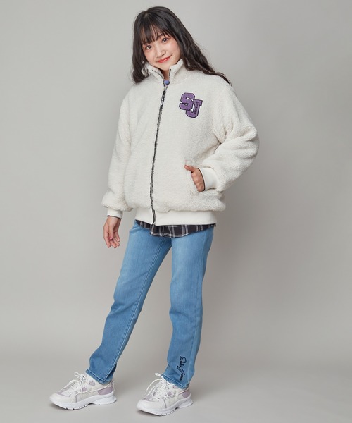 「SISTER JENNI」 「KIDS」スキニーパンツ 150cm ネイビー キッズ_画像7