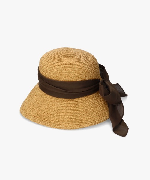 「Chapeau d' O」 ハット S(56cm) ネイビー レディース_画像4