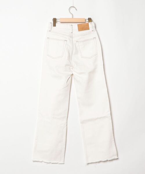「Vicente」 デニムパンツ M ホワイト レディース_画像2