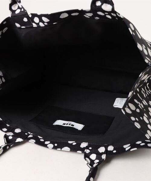 「MSGM」 トートバッグ ONE SIZE ブラック レディース_画像4