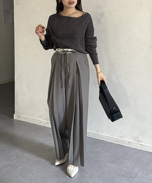 「Thevon」 フラットサンダル M アイボリー レディース_画像5