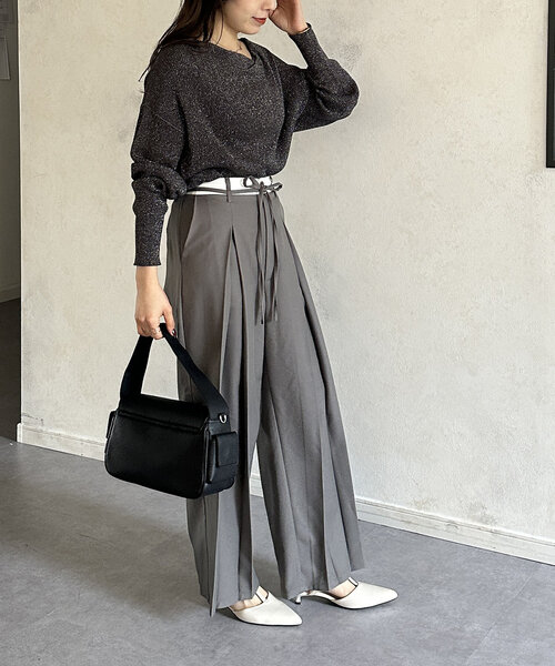 「Thevon」 フラットサンダル M アイボリー レディース_画像6