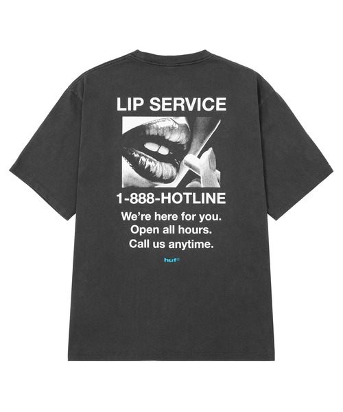 「HUF」 半袖Tシャツ L ブラック メンズ_画像5
