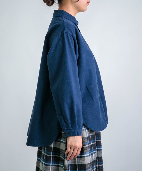 「D.M.G.」 長袖シャツ 3 ナチュラル レディース_画像4