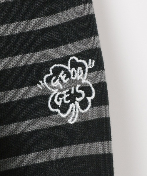 「GEORGE'S」 長袖Tシャツ SMALL グレー メンズ_画像6