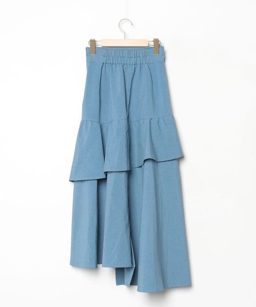 「dazzlin」 フリルスカート SMALL ブルー レディース_画像2