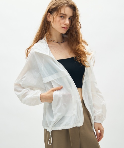 full/fill. ブルゾン アウター airy hoodie blouson / エアリー