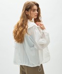 ブルゾン アウター airy hoodie b...の詳細画像5