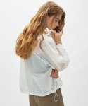 ブルゾン アウター airy hoodie b...の詳細画像4