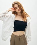 ブルゾン アウター airy hoodie b...の詳細画像2