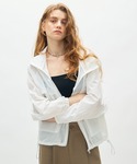 ブルゾン アウター airy hoodie b...の詳細画像1