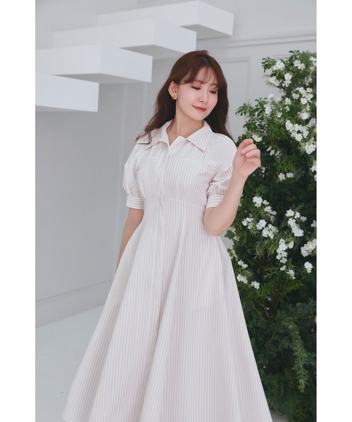Her lip to ワンピース Vienna Shirt Dress : ZOZOTOWN Yahoo!店