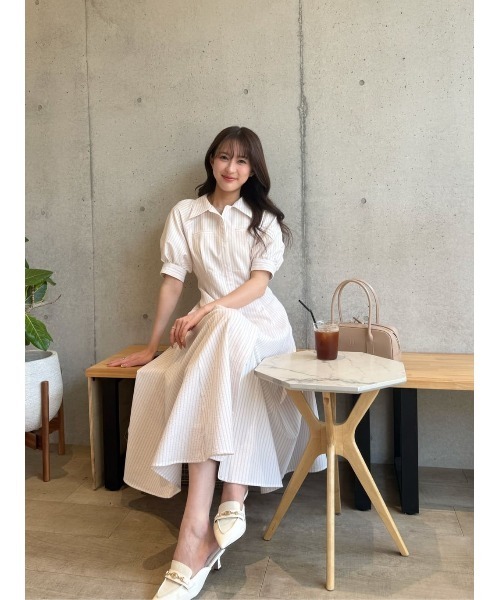 Her lip to ワンピース Vienna Shirt Dress : ZOZOTOWN Yahoo!店