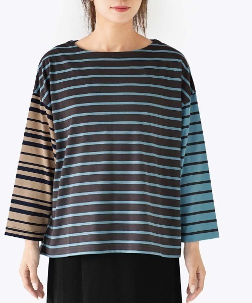 「e-zakkamania stores」 「blucielo」長袖カットソー フリー ラベンダー レディース_画像8