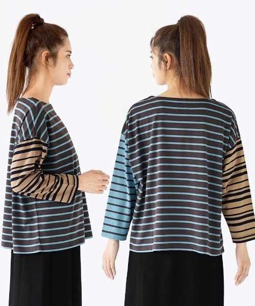 「e-zakkamania stores」 「blucielo」長袖カットソー フリー ラベンダー レディース_画像9