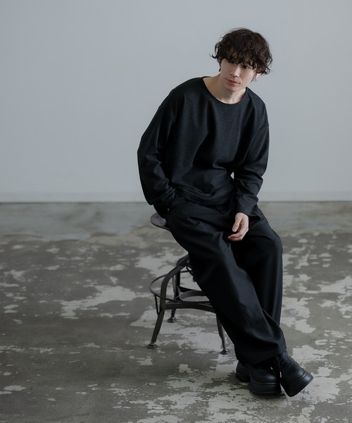 「improves」 「revertical」長袖Tシャツ SMALL ブラック メンズ_画像9