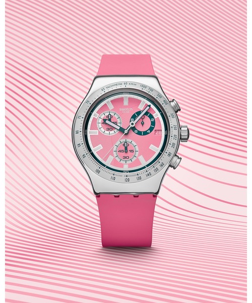 Swatch（スウォッチ） 腕時計 BERRY/BLUE REFLECTIVE レディース