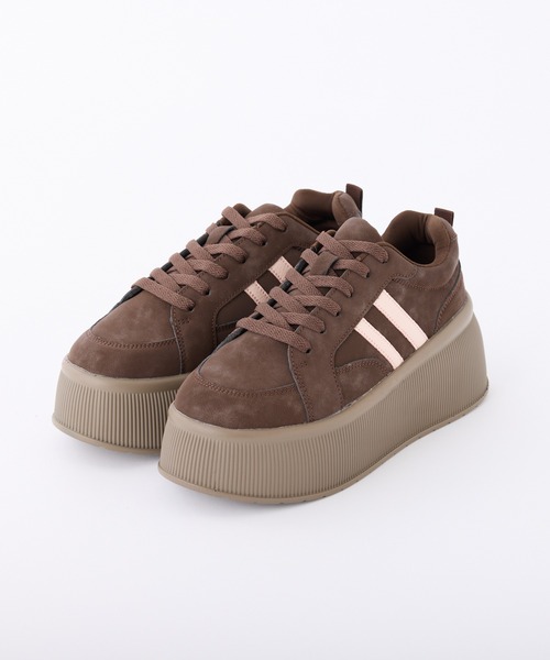 「one after another NICE CLAUP」 ローカットスニーカー M アイボリー レディース_画像9